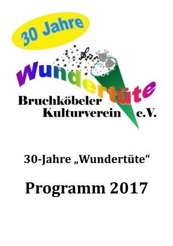 Wundertüte Programm 2017