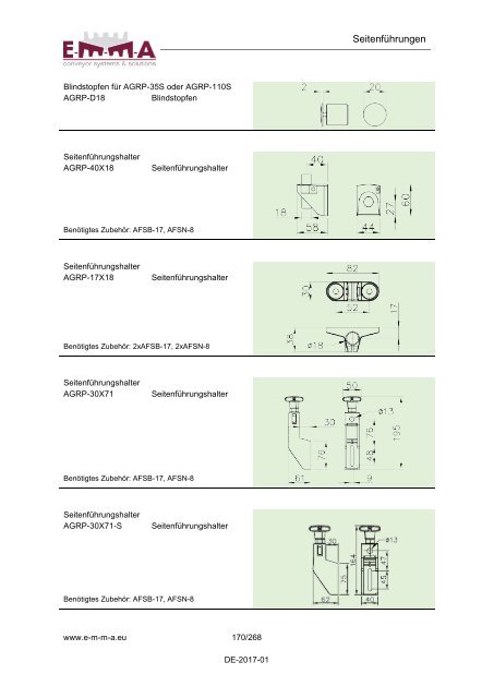 E-M-M-A Komponentenkatalog