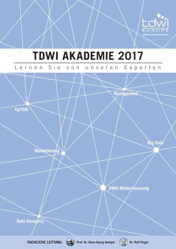 TDWI Akademie 2017