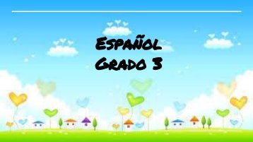 Español Grado 3