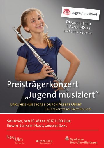 Jugend Musiziert Neu-Ulm 2017, Preisträgerkonzert