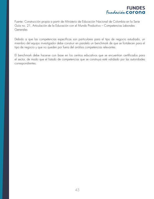 Publicación Fundes - Fundación Corona