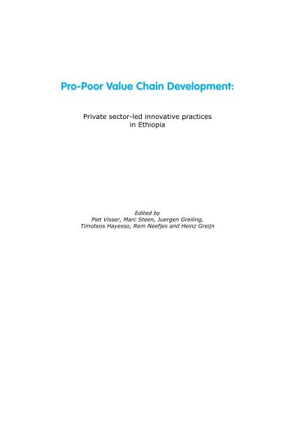 Pro-Poor Value Chain Development - Capacity.org
