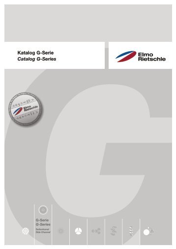 Katalog G-Serie Catalog G-Series - Elmo Rietschle