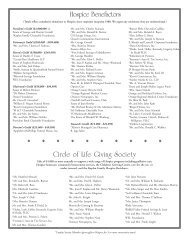 Trees of Life Dedication of Lights Commemorative Book - Hospice 