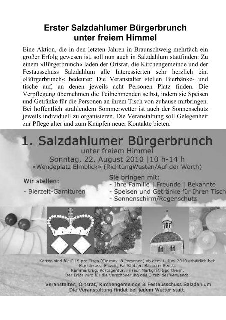 Frühling_Sommer 2010 - Pfarrverband Salzdahlum, Apelnstedt und ...