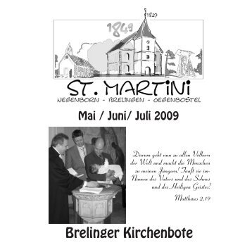 Mai-Juli 2009.pdf - Kirchenkreis Burgwedel-Langenhagen