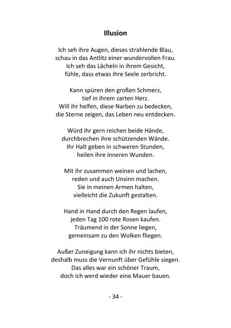 Licht und Schatten - Gedichte - Thomas Fischer