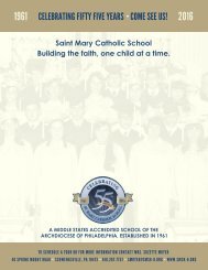 Celebrating Fifty Five Years of Saint Mary Catholic School Video