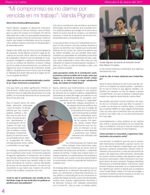 Suplemento Día de la Mujer