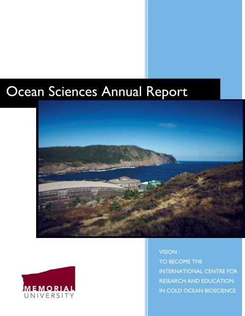 Ocean Sciences Annual Report