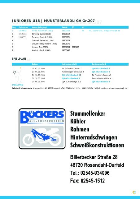 26.06. - 30.06.2006 2. Camp - DJK-VfL Billerbeck