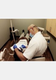 Woodbridge emergency dentist Samer Khattab, DDS treating an abscessed tooth