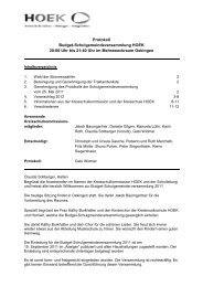 Protokoll der Budgetschulgemeindeversammlung 28. September 2011