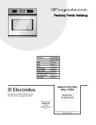 SINGLE ELECTRIC WALL OVEN Model No ... - Abt Electronics