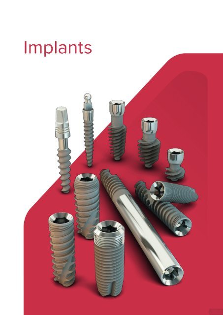 Noris Medical Dental Implants Product Catalog 2017