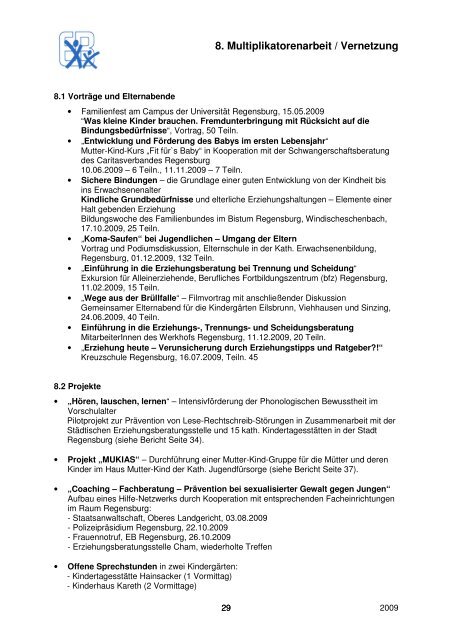 8 Multiplikatorenarbeit Vernetzung Eb Regensburg De