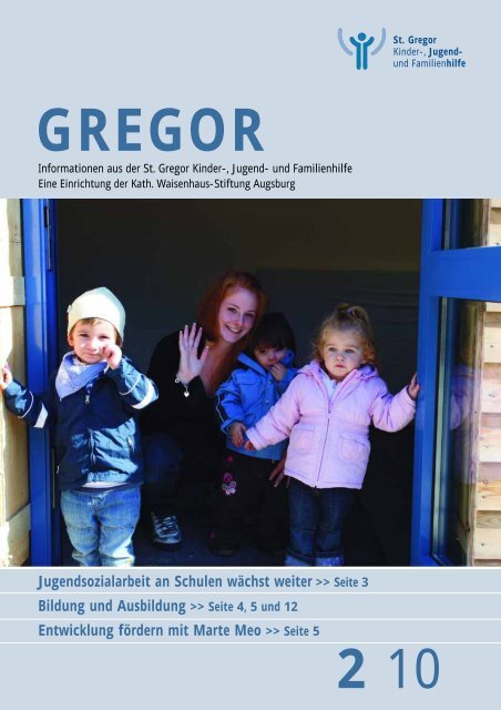 Jugendsozialarbeit An Schulen St Gregor Jugendhilfe Augsburg