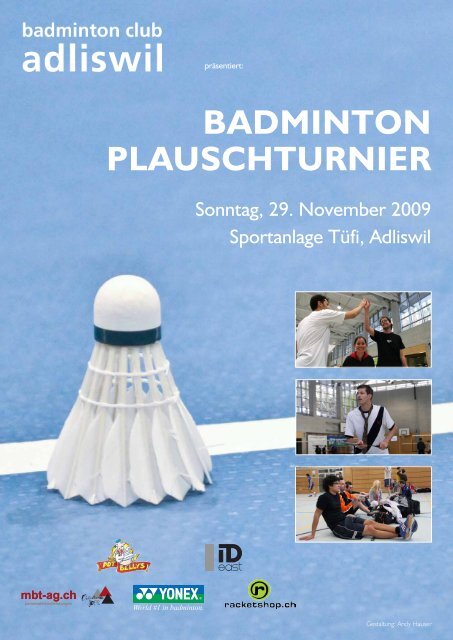 BADMINTON PLAUSCHTURNIER - Adliswiler Badminton Club
