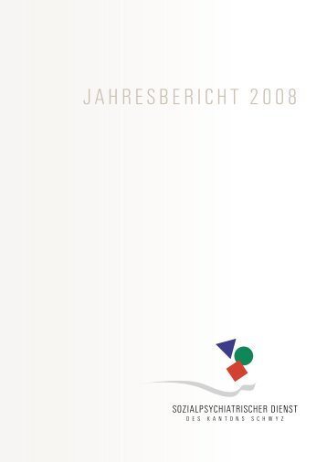 Jahresheft SPD 2008 - Gesundheit Schwyz