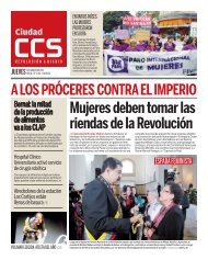 Mujeres deben tomar las riendas de la Revolución