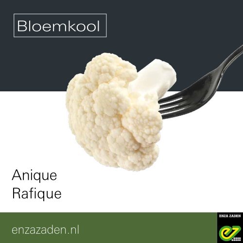 Leaflet Bloemkool 2017