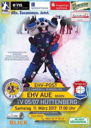 EHV Post: EHV Aue gegen TV 05/07 Hüttenberg