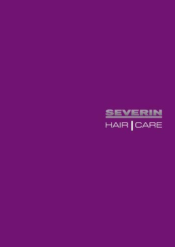 Severin HT 0112 SÃ¨che-cheveux professionnel - Istruzioni d'uso