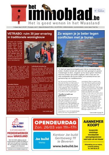 Het Immoblad van 14 maart 2017