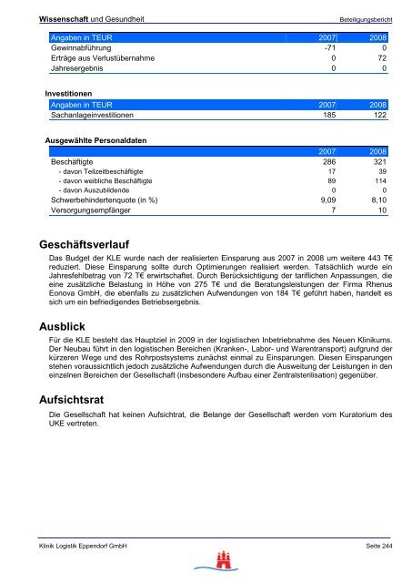 Hamburgs öffentliche Unternehmen - FHH Beteiligungsbericht ...