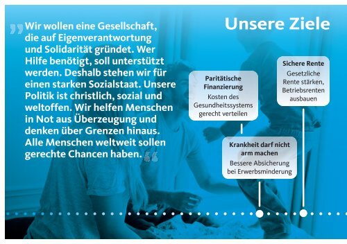 Broschüre "Christlich-Soziale Politik für dich!"