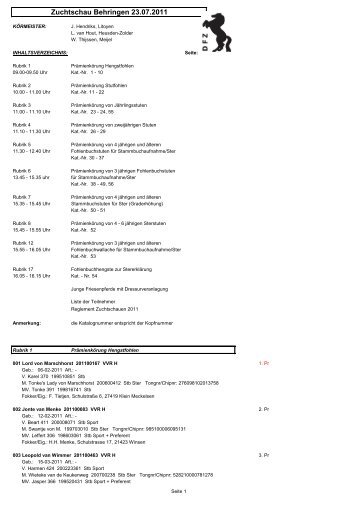 PDF Dokument - Friesenpferde von Asgaard