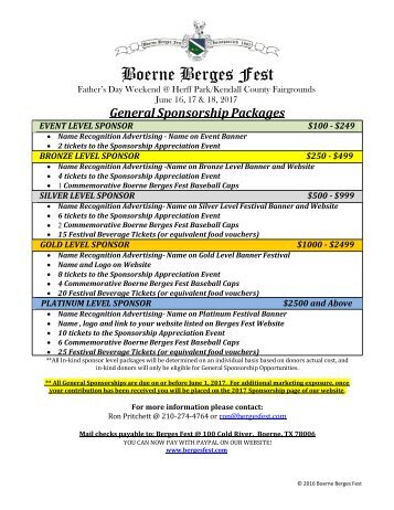 Boerne Berges Fest