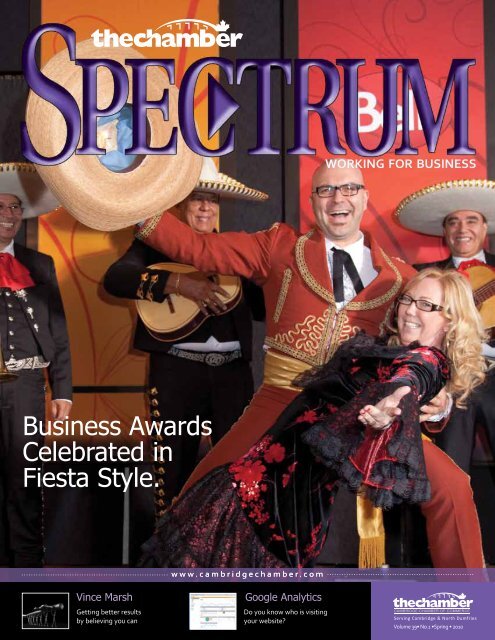 Business Awards Celebrated in Fiesta Style. - Cambridge Chamber ...
