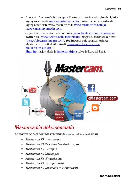 Konesimulointi - Mastercam focus sarjat - Mastercam.fi