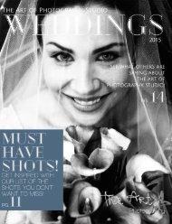 ART OF PHOTOGRAPHY WEDDING MAG