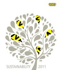 EVVA's sustainability report 2011