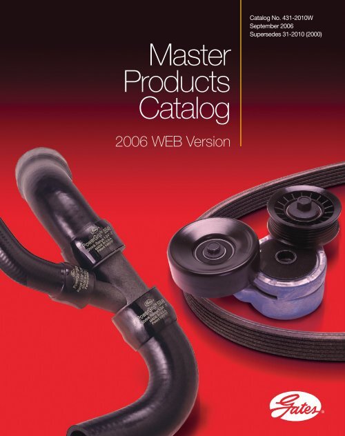 Master Products - Industrial Rubber Supply