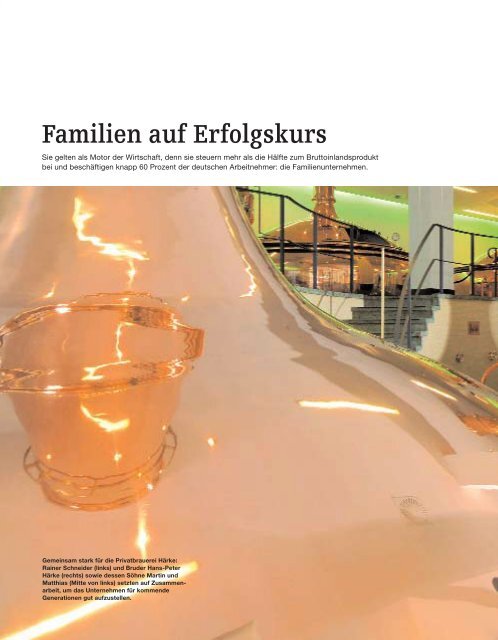 Familien auf Erfolgskurs - Gübau Spedition GmbH