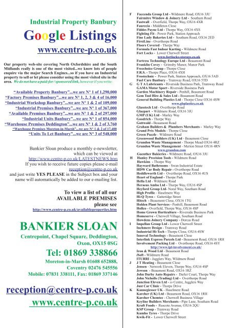 ABC Guide-JAN2012.cdr - Bankier Sloan