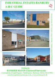 Industrial Estates, Banbury - Bankier Sloan