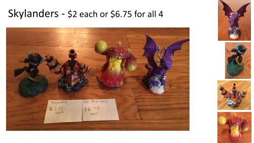 Skylander Figurines for Sale