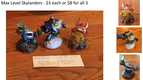 Skylander Figurines for Sale