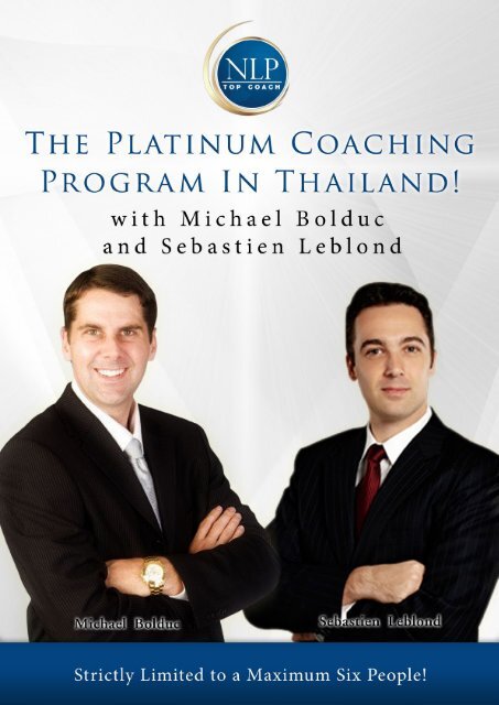 Group Coaching - NLP Top Coach