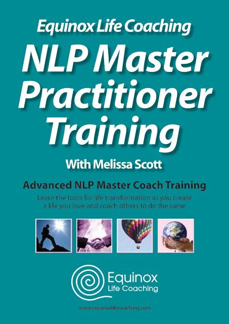 Equinox Life Coaching Nlp Master Practitioner Training -