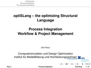 optiSLang – the optimizing Structural Language Process ... - Home
