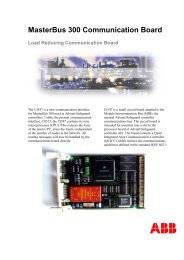 abb MasterBus 300 Communication Board