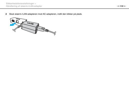 Sony VGN-P29VN - VGN-P29VN Mode d'emploi Danois