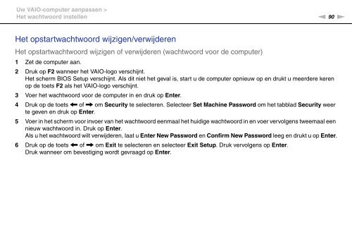 Sony VGN-P29VN - VGN-P29VN Mode d'emploi N&eacute;erlandais