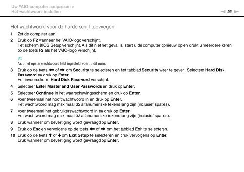 Sony VGN-P29VN - VGN-P29VN Mode d'emploi N&eacute;erlandais